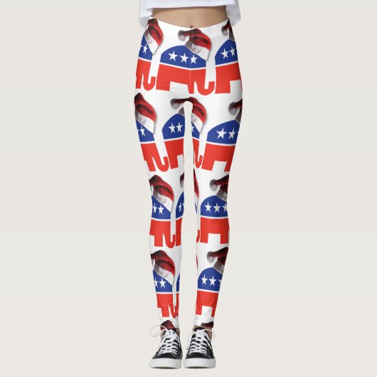 kerstconservatief leggings (Voorkant)