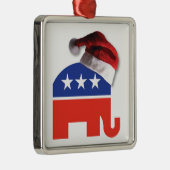 kerstconservatief metalen ornament (Rechts)