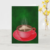 Kerstcopiekunst Kaart (Gele Bloem)