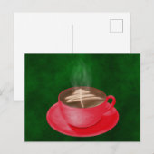 Kerstcopiniekunst Briefkaart (Voorkant / Achterkant)