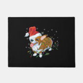 Kerstcorgi Deurmat (Voorkant)