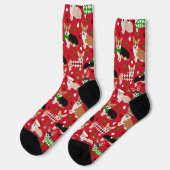 Kerstcorgi Dogs Socks Sokken (Links)