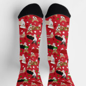Kerstcorgi Dogs Socks Sokken (Top)