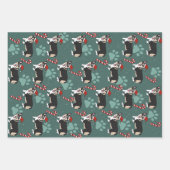 Kerstcorgi Inpakpapier Vel (Voorkant 2)