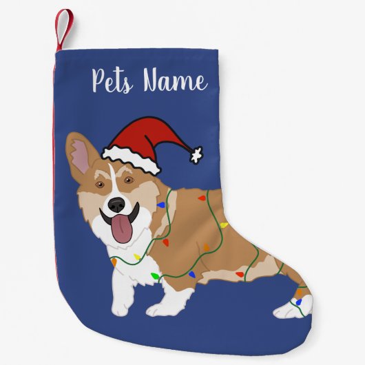 Kerstcorgi Kleine Kerstsok (Voorkant)