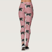 Kerstcorgi Pup Leggings (Achterkant)