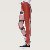 Kerstcorgi Pup Leggings (Links)