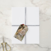 Kerstcorgi Puppy Cadeaulabel (Met Touw)