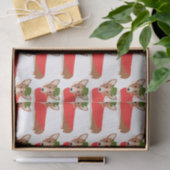 Kerstcorgi Tissuepapier (Geschenk)