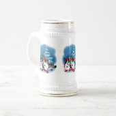 Kerstcorgis Bierpul (Voorkant links)