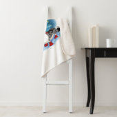 Kerstcorgis Sherpa Deken (In situ)