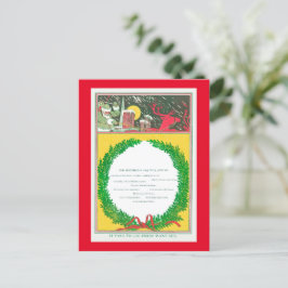 kerstcover feestdagenkaart