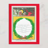 kerstcover feestdagenkaart (Voorkant)