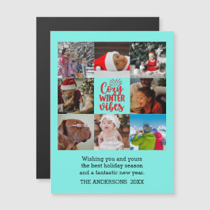 Kerstcozy Winter Vibes Family Foto Collage