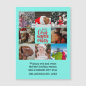 Kerstcozy Winter Vibes Family Foto Collage (Voorkant)