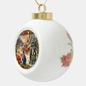 Kerstcrash Keramische Bal Ornament (Rechts)