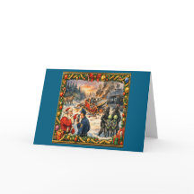 Kerstcrash wenskaart