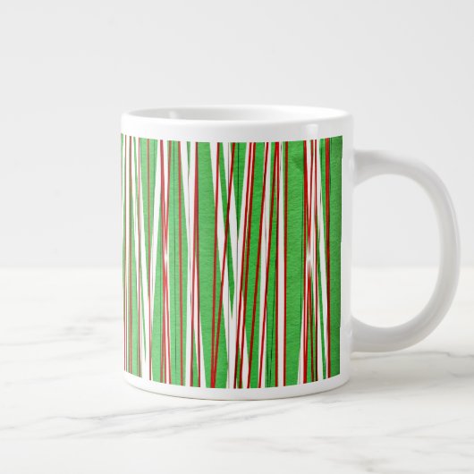 Kerstcrisis, rood en groen grote koffiekop (Rechts)