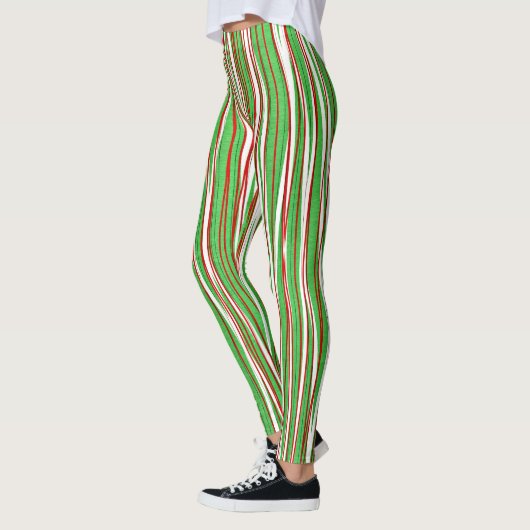 Kerstcrisis, rood en groen leggings (Links)