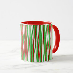 Kerstcrisis, rood en groen mok