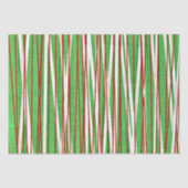 Kerstcrisis, rood en groen tissuepapier (Voorkant)