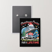 Kerstcruise 2025 Herinneringen maken voor het leve Button (Voorkant / Achterkant)