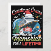 Kerstcruise 2025 Herinneringen voor het Leven Feestdagenkaart (Voorkant / Achterkant)