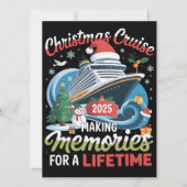 Kerstcruise 2025 Herinneringen voor het Leven Feestdagenkaart (Voorkant)
