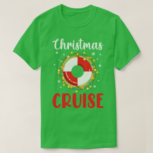 Kerstcruise T-shirt (Design voorkant)