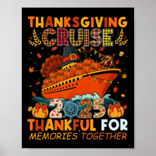Kerstcruise voor familie 2025 Dankbare herinnering Poster