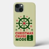 Kerstcruisemodus op schip Kerstmis 2024 Case-Mate iPhone Case (Achterkant)