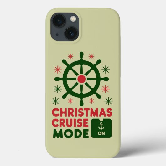 Kerstcruisemodus op schip Kerstmis 2024 Case-Mate iPhone Case (Achterkant)