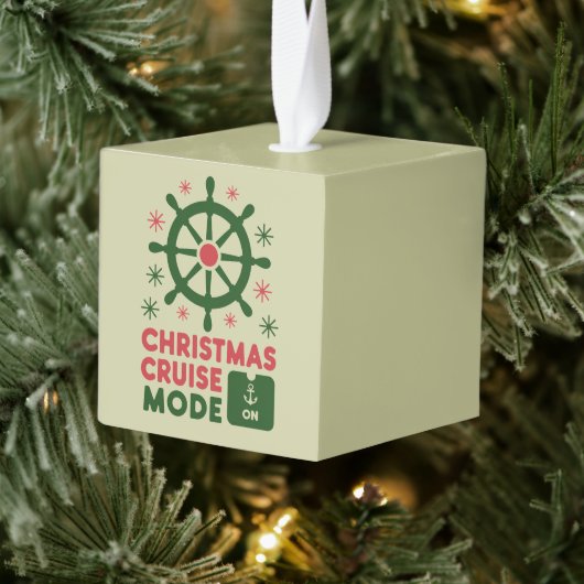 Kerstcruisemodus op schip Kerstmis 2024 Decoratie (Boom)