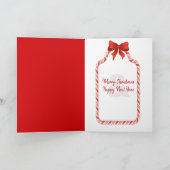 Kerstcupcake met snoepriet kaart (Binnen)