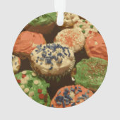 Kerstcupcakes met Sprinkels Ornament (achterkant)