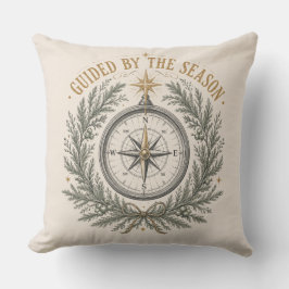 Kerstd decoratie voor Evergreen Compass Cabin Kussen