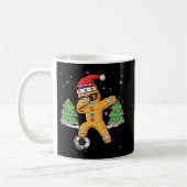 Kerstdabbing Gingerbrood Soccer Santa Koffiemok (Links)