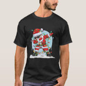 kerstdabing Santa Funny-design T-shirt (Voorkant)