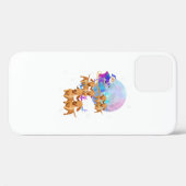 Kerstdachshund Reindeer Santa Dog Mam Case-Mate iPhone Case (Achterkant (horizontaal))