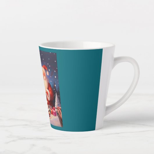 Kerstdag 10 latte mok (Rechts)