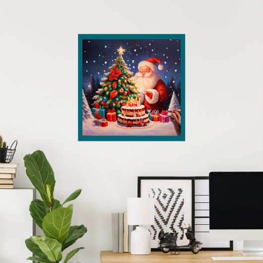 Kerstdag 10 poster (Thuiskantoor)