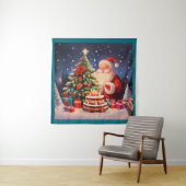 Kerstdag 10 wandkleed (In situ)