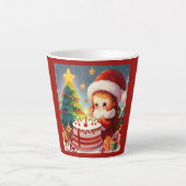 Kerstdag 1 latte mok (Voorkant)