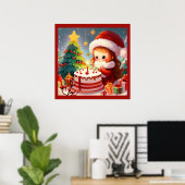 Kerstdag 1 poster (Thuiskantoor)