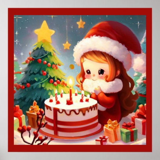 Kerstdag 1 poster (Voorkant)