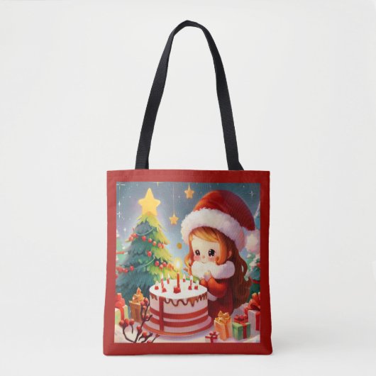 Kerstdag 1 tote bag (Voorkant)