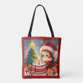 Kerstdag 1 tote bag (Achterkant)