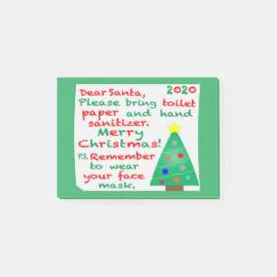 Kerstdag 2020 herinneren post-it® notes
