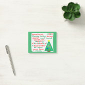 Kerstdag 2020 herinneren post-it® notes (Kantoor)