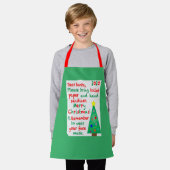 Kerstdag 2020 herinneren schort (Gedragen)